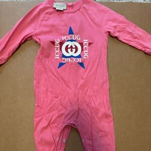 Gucci Vibrant Pink Sleeveless Top ( worn )